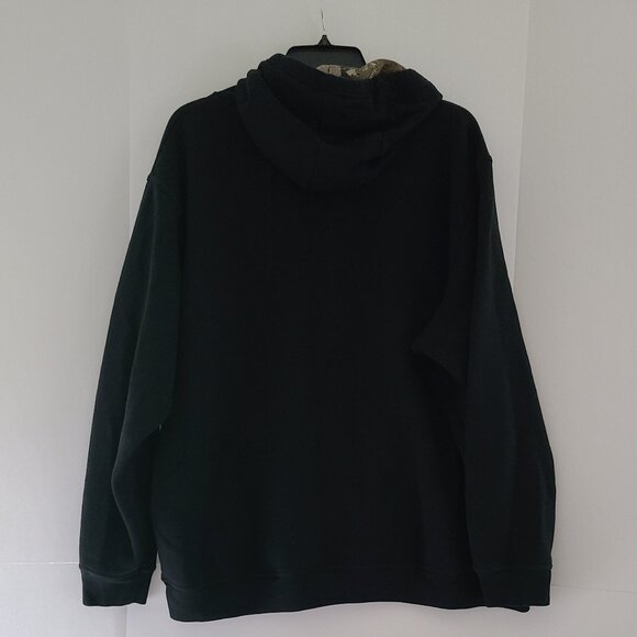 CABELA'S 3XL REG-3TG REG-BLACK LOGO FONT-CAMO HOOD LINING- RUGGED OUTDOOR STYLE - Picture 12 of 12